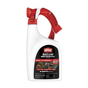 Ortho 448605 Insect Killer, Liquid, Spray Application, 32 oz Bottle