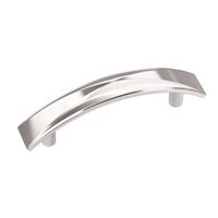 Amerock Extensity Series BP2937926 Cabinet Pull, 4-1/8 in L Handle, 11/16 in H Handle, 1-5/16 in Projection, Zinc 