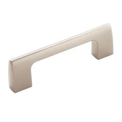 Amerock Riva Series BP55364G10 Cabinet Pull, 3-5/8 in L Handle, 7/16 in H Handle, 1-1/8 in Projection, Zinc 
