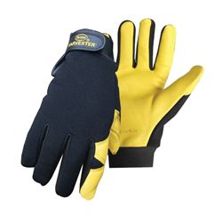 Boss 4187XL Gloves, XL, Adjustable, Elastic Wrist Cuff, Polyester/Spandex Back, Polyester Lining 