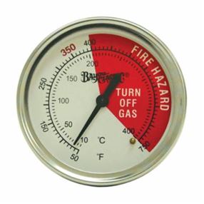 Bayou Classic 5070 Fryer Thermometer, 50 to 750 deg F