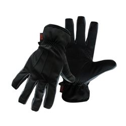 Boss 4330L Gloves, L, Open, Shirred Elastic Back Cuff, Neoprene Palm 