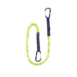 CLC GEAR LINK 1027 Tool Lanyard, 39 to 56 in L, 6 lb Working Load, Carabiner End Fitting 