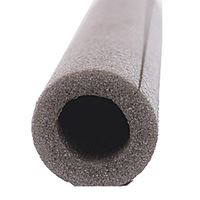 Frost King 5P11XB6 Pipe Insulation, 7/8 in Dia, 6 ft L, Foam, Gray, 3/4 in Copper, 1/4 in Iron Pipe Pipe 