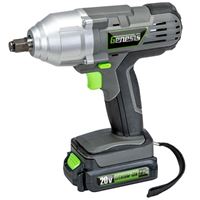 Genesis GLIW20AK Impact Wrench, Battery Included, 20 VDC, 18 months, 1/2 in Drive, Square Drive 