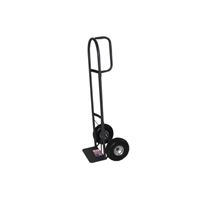 Milwaukee Hand Truck 30019 Hand Truck, 14 in W Toe Plate, 7-1/2 in D Toe Plate, 800 lb, Pneumatic Caster 