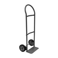 Milwaukee Hand Truck 30151 Hand Truck, 14 in W Toe Plate, 6-1/2 in D Toe Plate, 300 lb, Semi-Pneumatic Caster 