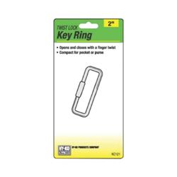 HY-KO KC121 Key Ring, Nickel 5 Pack 