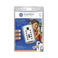 Kidde AccessPoint 001001 Key Safe, Combination Lock, Assorted, 2-1/2 in L x 5-3/4 in W x 8-3/4 in H Dimensions 