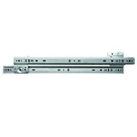 Knape & Vogt 1300P ZC 16 Drawer Slide, 75 lb, 16 in L Rail, 1/2 in W Rail, Steel, Zinc 