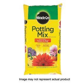 Miracle-Gro 75651300 Potting Soil Bag, 1 cu-ft Coverage Area Bag