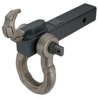 Reese Towpower Tactical 7089344 Tow Mount Hook and Shackle, Steel, Matte Pewter 
