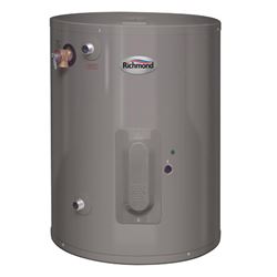 Richmond Essential Series 6EP30-S240V Electric Water Heater, 240 V, 2000 W, 30 gal Tank, 0.9 Energy Efficiency 