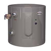 Richmond Essential Series 6EP6-1 Electric Water Heater, 120 V, 2000 W, 6 gal Tank, Wall Mounting 