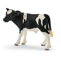 Schleich-S 13798 Figurine, 3 to 8 years, Holstein Calf, Plastic 