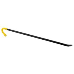 Stanley 55-136 Ripping Bar, 36 in L, Beveled/Slotted Tip, 1-1/4 in Claw Blade Width 1, 1 in Claw Blade Width 2 Tip, HCS 