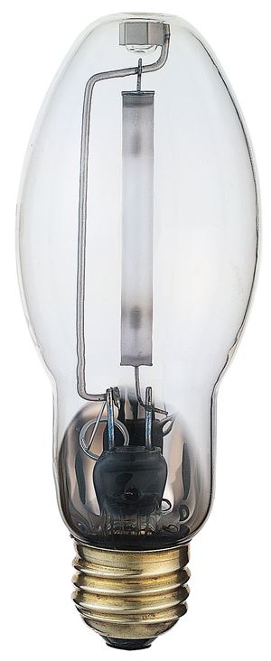 100W High Pressure Sodium Lamp (LU35/MED) - Medium Base - 2100K - Clear - 120V