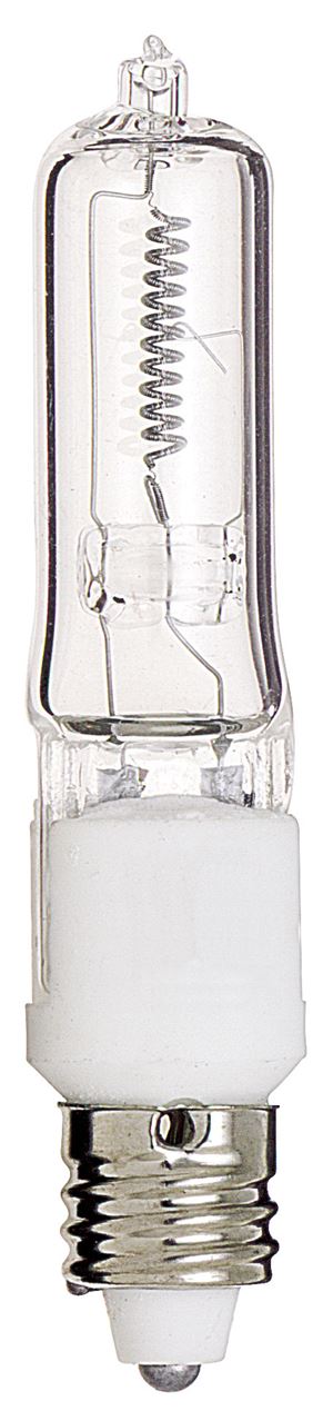100W Halogen Lamp - JD Type Mini Can Base - Clear - 120V - 1 / Card