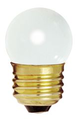 7½W S11 - Ceramic Bulb - Medium Base - White - 120V - 1 / Card 