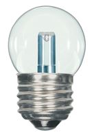 1.2W LED S11 Night Light Bulb - Medium Base - Clear - 2700K - 120V 