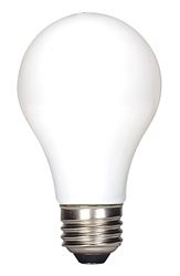6.5W LED A19 - Medium Base - 2700K - 650 Lumens - Soft White Finish - 120V 