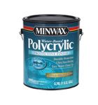 Minwax  Indoor  Clear  Semi-Gloss  Polycrylic  1 gal. 