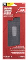 Ace Silicon Carbide Drywall Sanding Screen 11-1/4 in. L 180 Grit Fine 2 pk 