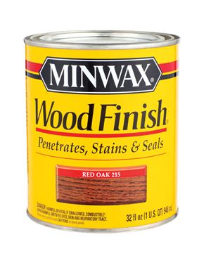 Minwax  Wood Finish  Transparent  Oil-Based  Wood Stain  Red Oak  1 qt.