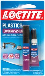 Loctite  Plastic Bonding System  Activated Glue  4 gm 