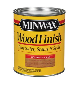 Minwax  Wood Finish  Transparent  Oil-Based  Wood Stain  Golden Pecan  1 qt.