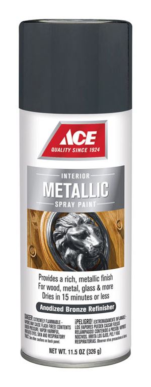 Ace  Anodized Bronze  Refinisher Spray  11.5 oz.