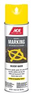 Ace  Sovent-Based  APWA Hi Visibility Yellow  Upside-Down Marking Spray Paint  17 oz. 
