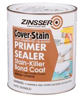 Zinsser Cover Stain  Oil-Based  Interior and Exterior  Primer and Sealer  1 qt. White 