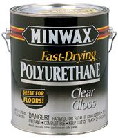 Minwax  Indoor  Clear  Gloss  Fast Drying Polyurethane  1 gal. 