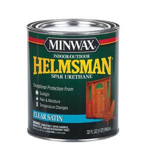Minwax Helmsman Satin Clear Spar Urethane 1 qt.