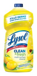 Lysol  Clean and Fresh  40 oz. Lemon & Sunflower Scent Multi-Surface Cleaner 