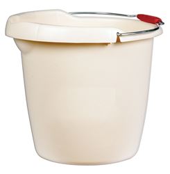Rubbermaid  15 qt. Single Spout Bucket  Bisque 