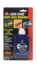 AGS  Lock-Ease  General Purpose  Graphite Lock Fluid  3.4 oz. Carded 
