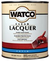 Watco  Wood Finish Lacquer  Satin  1 qt. 