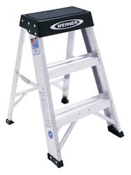 Werner  2 ft. Aluminum  Step Ladder  300 lb. Type IA 