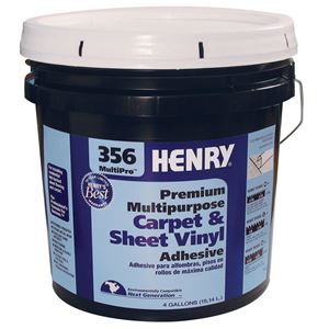 Henry  356 MultiPro Premium Multipurpose  Carpet & Sheet Vinyl Adhesive  4 gal.