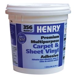 Henry  356 MultiPro Premium Multipurpose  Carpet & Sheet Vinyl Adhesive  1 gal. 