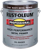 Rust-Oleum Professional  Oil-Based  Interior and Exterior  Rusty Metal Primer 400 VOC  1 gal. Red 