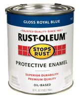 Rust-Oleum  Oil Based  Protective Enamel  Royal Blue  Gloss  1 qt. 