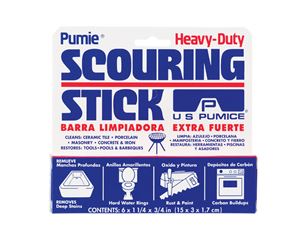 US Pumice  Pumie  Scouring Stick  1-1/4 in. W x 6 in. L 1 pk 