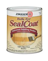 Zinsser  Bulls Eye SealCoat  Oil-Based  Sanding Sealer  Clear  1 qt. 