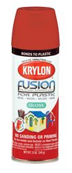 Krylon  Red Pepper  Gloss  Fusion Spray Paint  12 oz. 