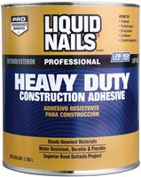 Liquid Nails  Heavy Duty  Construction Adhesive  1 gal. 