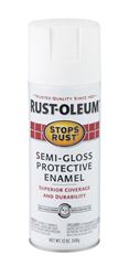 Rust-Oleum Stops Rust White Semi-Gloss Protective Enamel Spray 12 oz. 