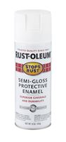 Rust-Oleum Stops Rust White Semi-Gloss Protective Enamel Spray 12 oz. 